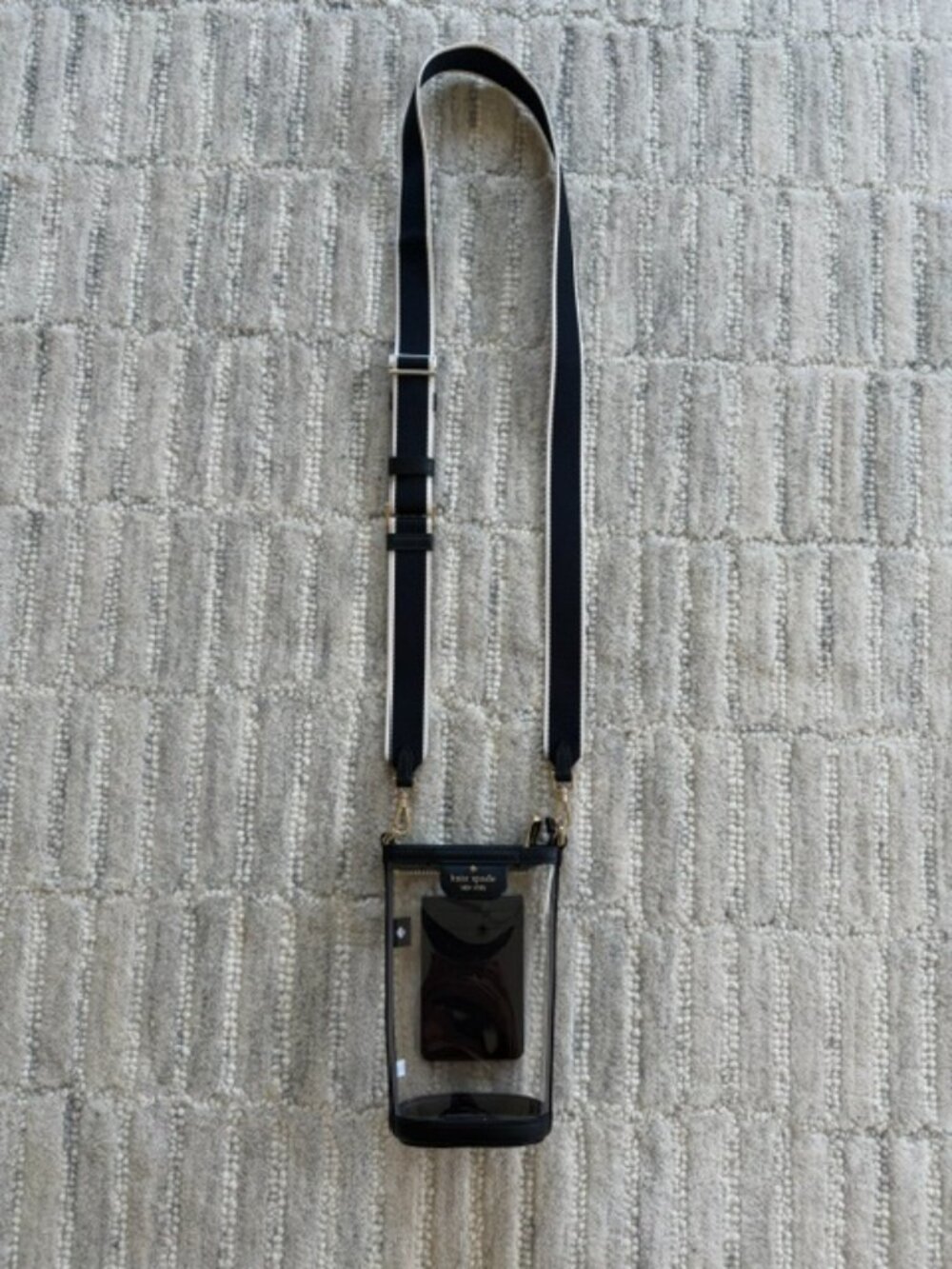 kate spade Clear Crossbody Bag (for festivals)